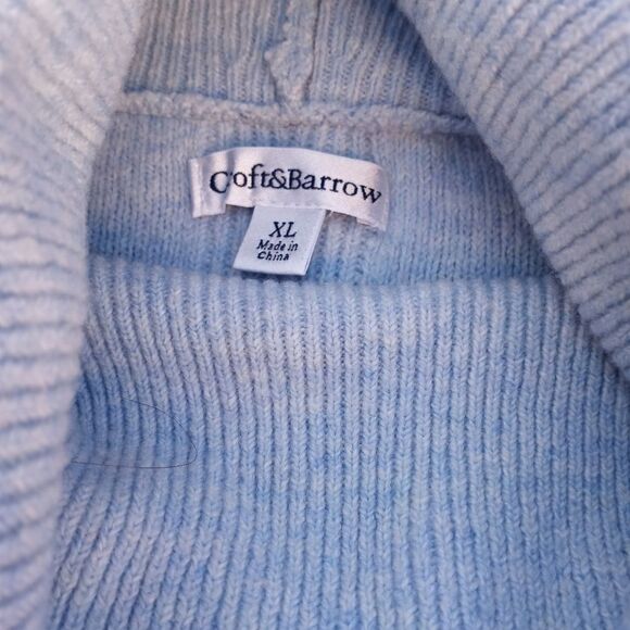 Croft & Barrow XL Women's Vest Knitted Multicolored Turtleneck - Picture 2 of 7